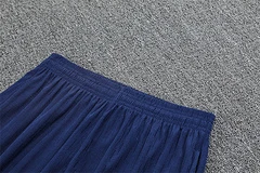 2025-26 Barcelona Royal Blue Half-Pull Training Jersey view 7