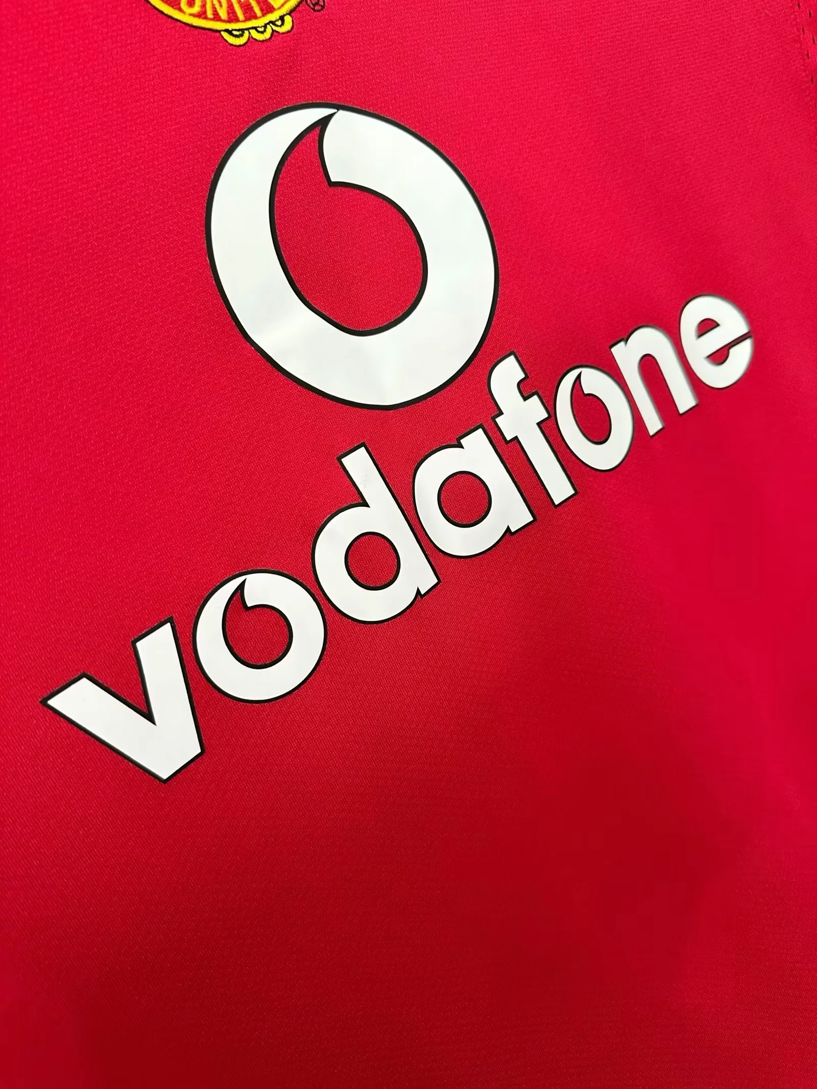 2005-06 Manchester United Home Retro Shirt view 7
