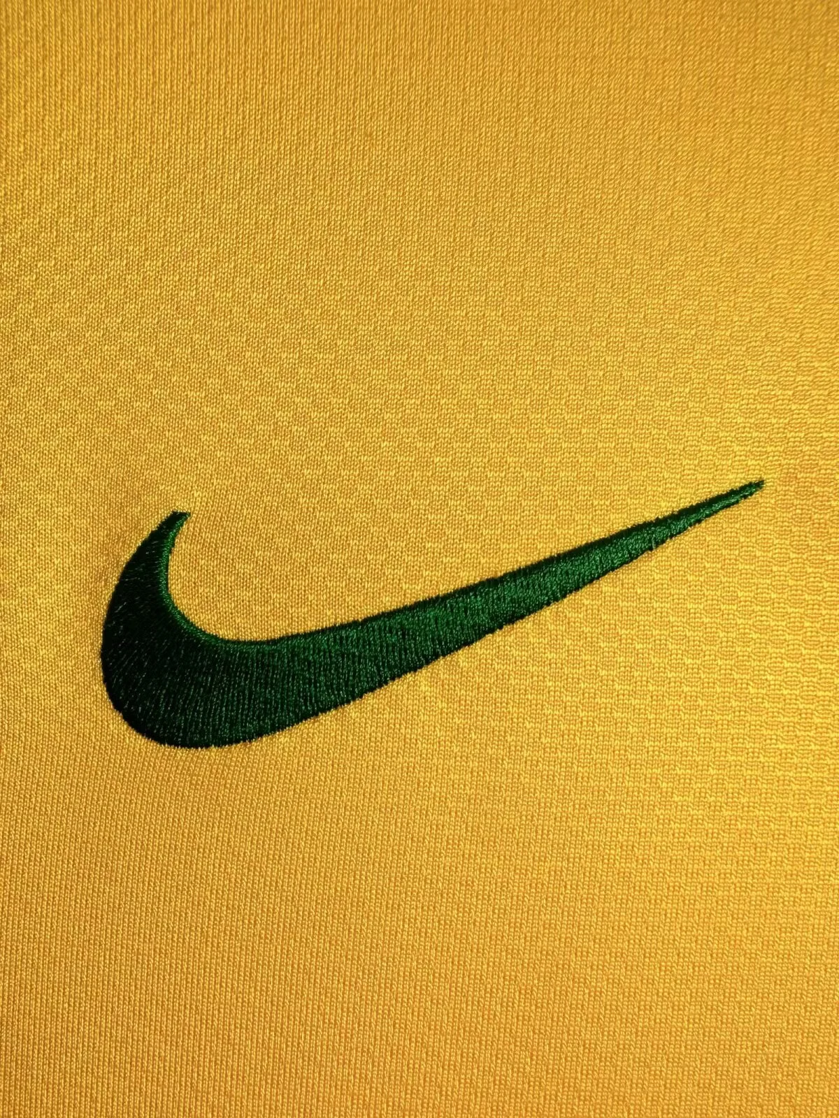 2010 Brazil Home Retro Jersey view 6