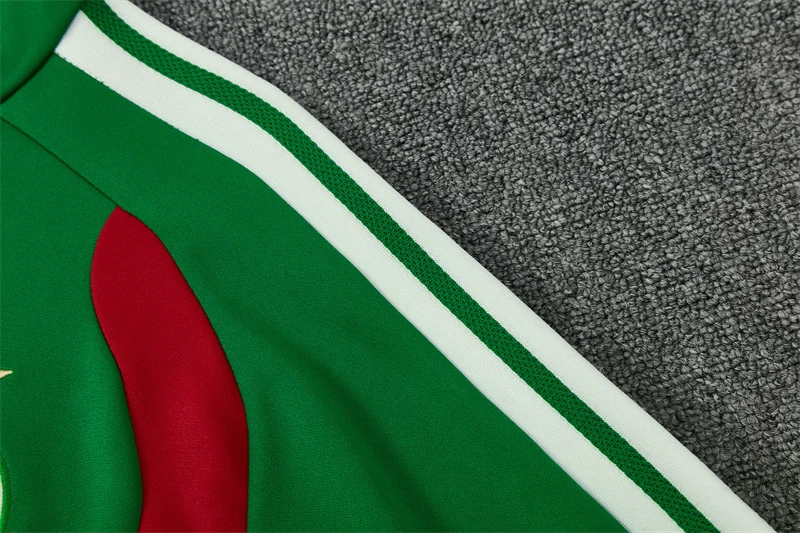 2026-27 Algeria Green Half-Zip Training Jersey view 7