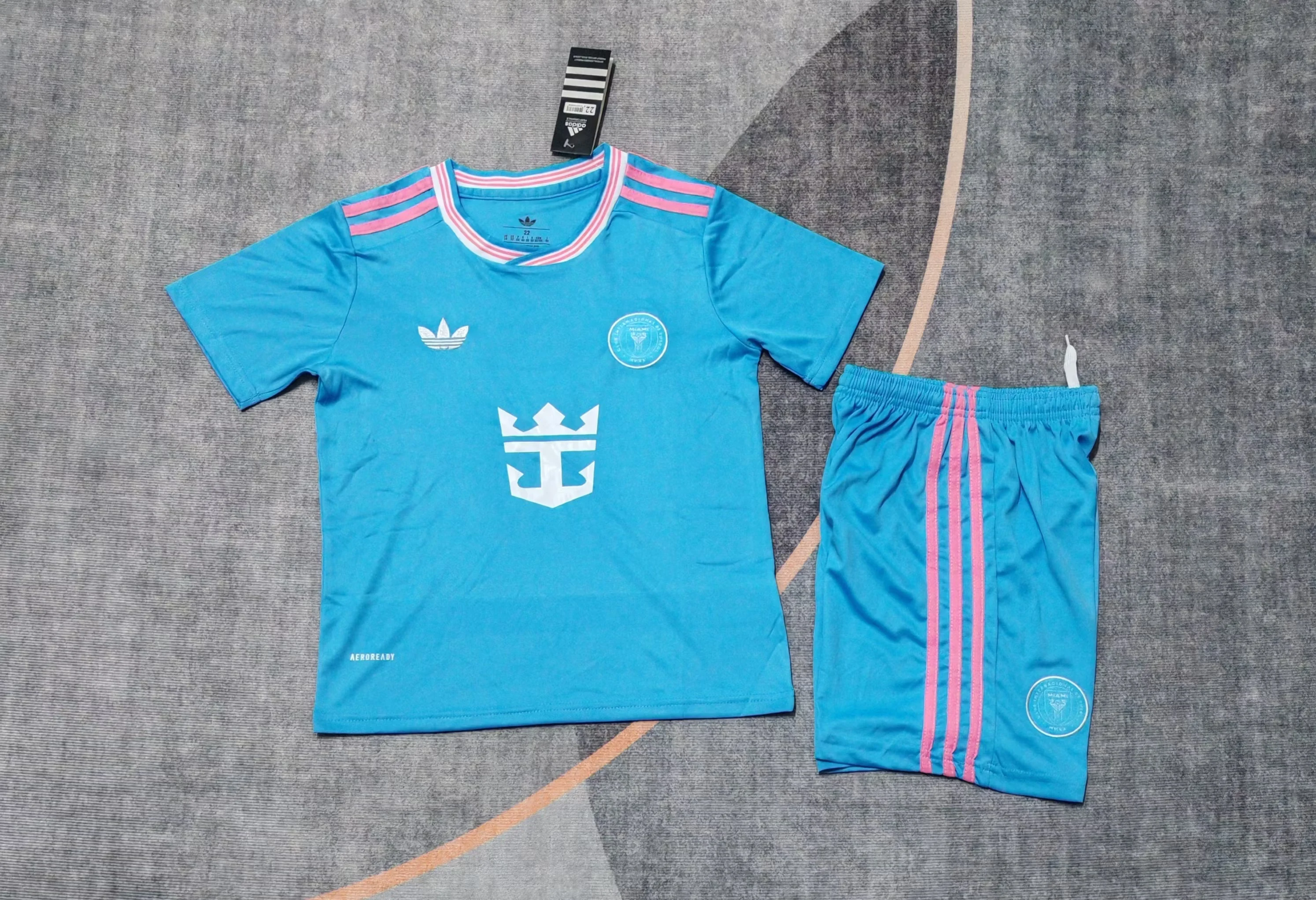 2025-26 Miami Away Kit 2 – Kids' Edition