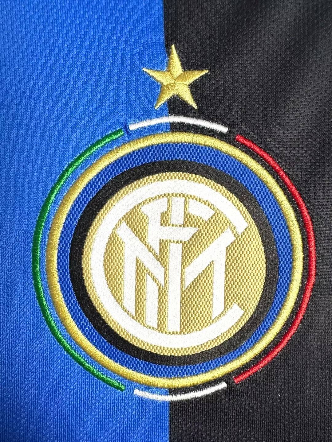 2010 Inter Milan Home Long Sleeve Retro Jersey view 4