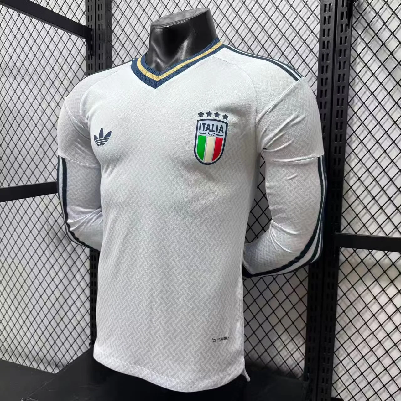 2026 Italy Away Long-Sleeve Jersey — Player Version view 8