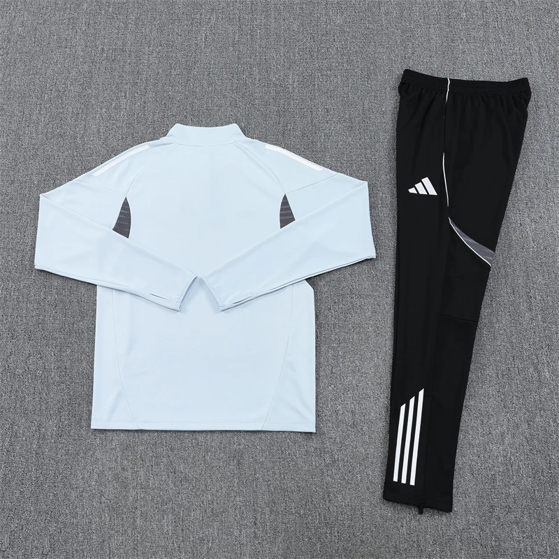 2025-26 Japan Light Grey Half-Zip Training Jersey view 15
