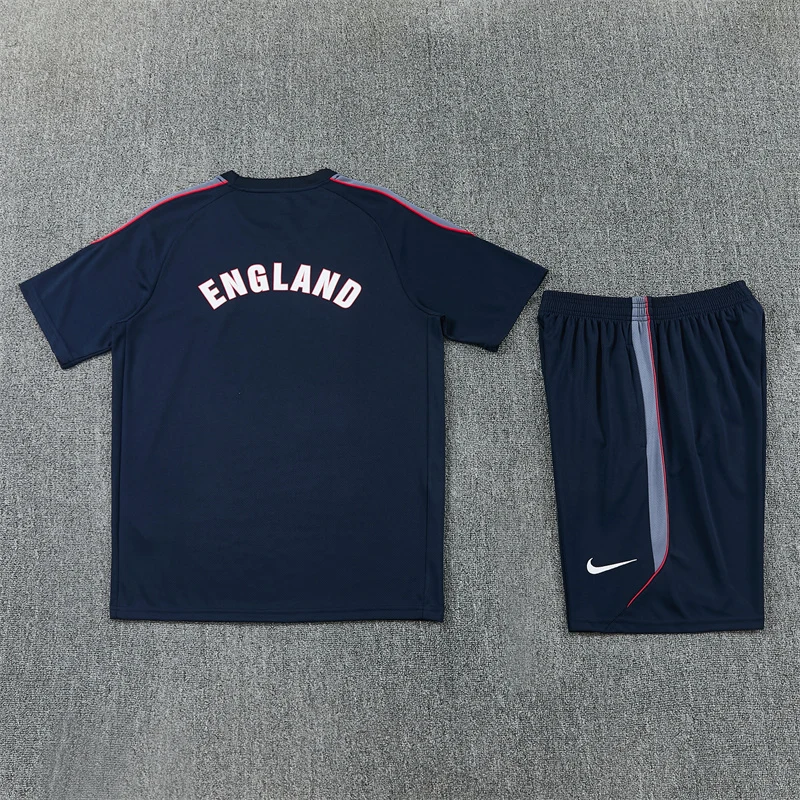 2026-27 Season England Royal Blue Short-Sleeve Training Jersey view 15