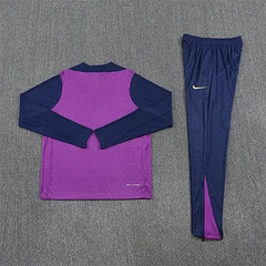 2025-26 Barcelona Purple Half-Dress Training Jersey view 14