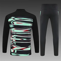 2025-26 Portugal camouflage half-pull training jersey view 2