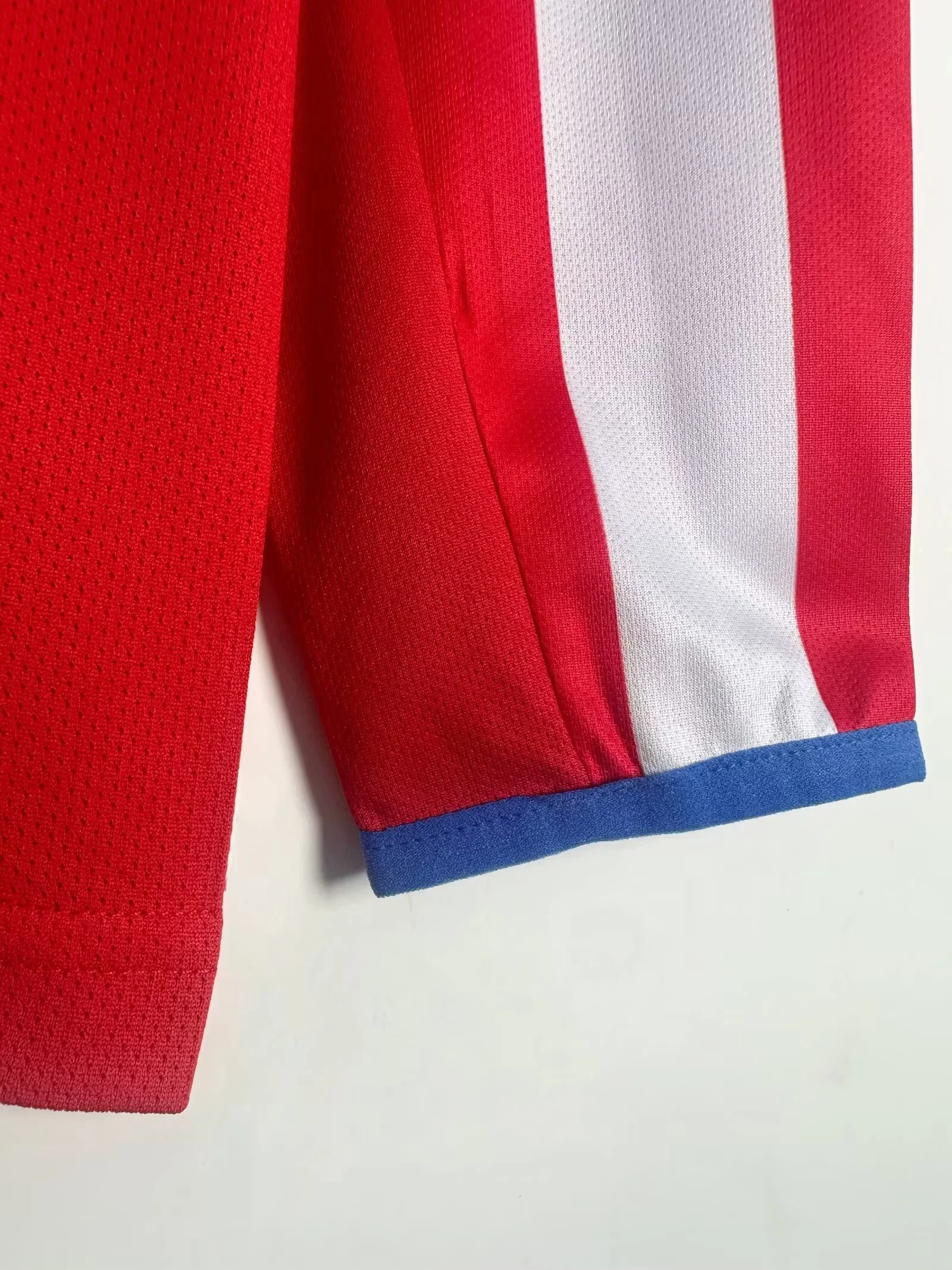2004-05 Atletico Madrid Home Long Sleeve Retro Jersey view 6