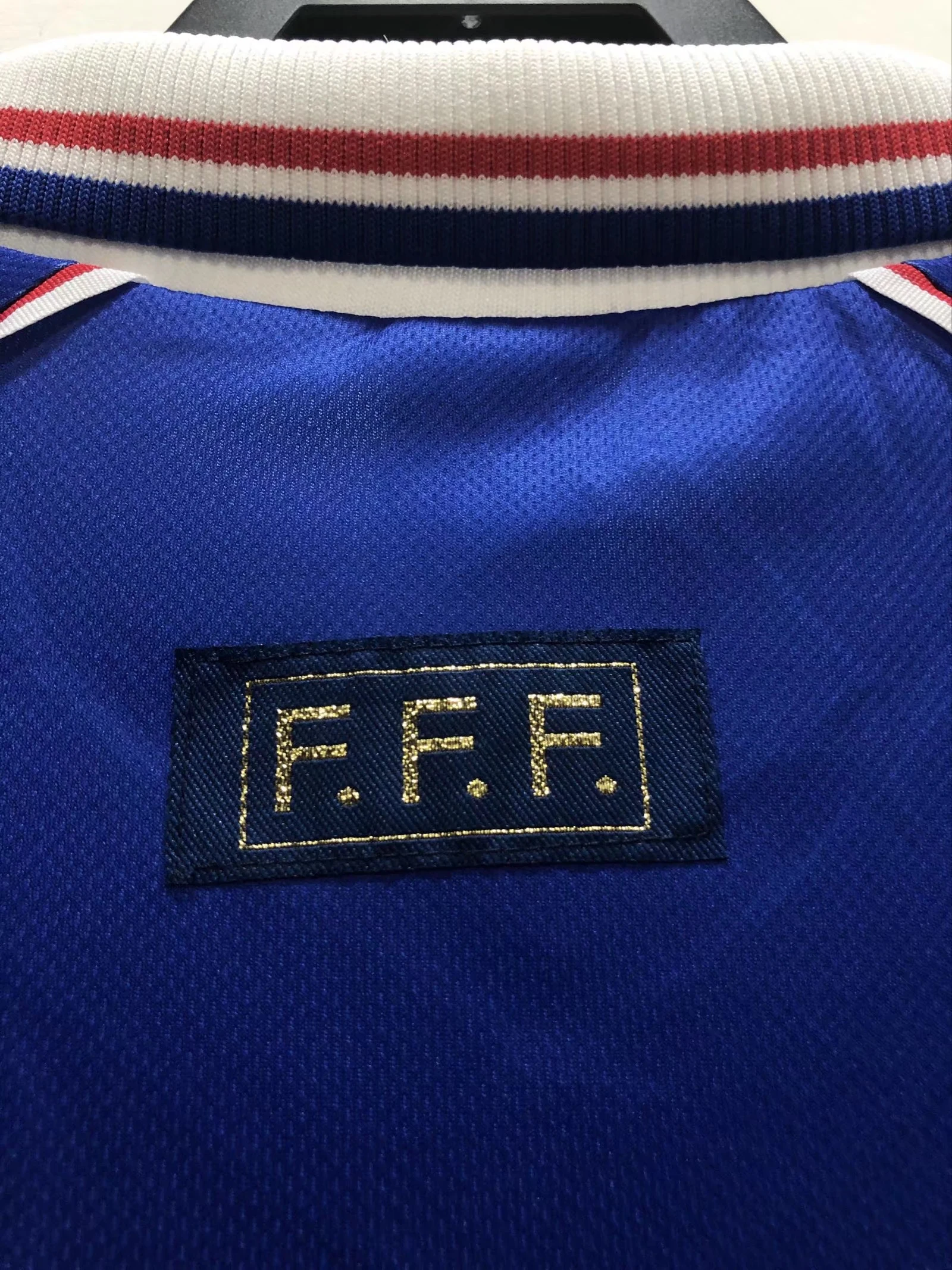 1998 France Home Retro Jersey view 3