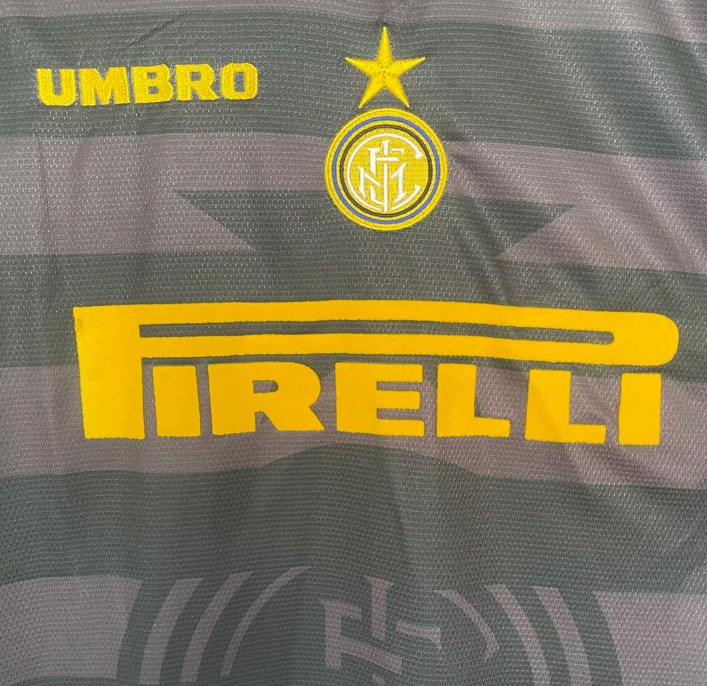 1997-98 Inter Milan Second Away Long Sleeve Retro Jersey view 4