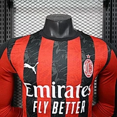 2025-26 AC Home Long Sleeve Jersey - Player Edition view 10