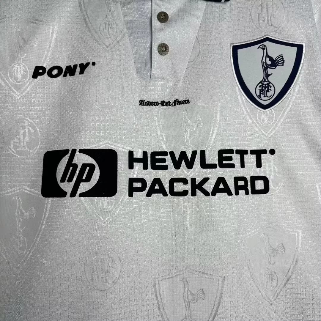 1995-97 Tottenham Hotspur Home Retro Jersey view 6