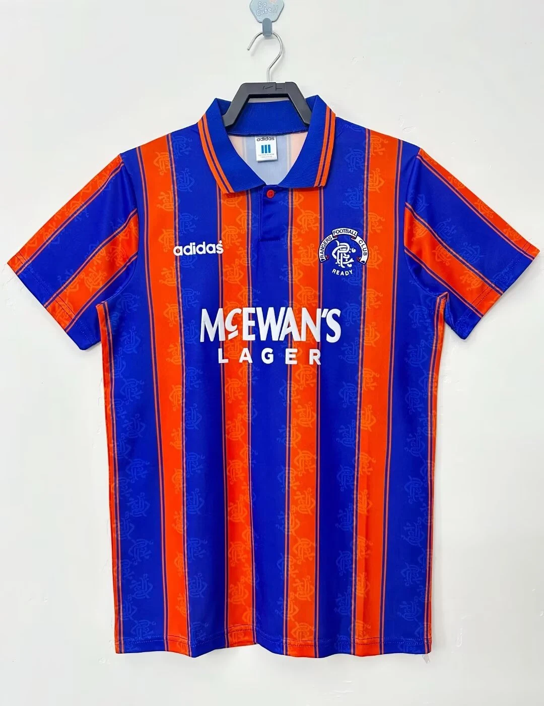 1993-94 Rangers Away Retro Shirt