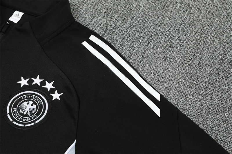 2026-27 Germany Black Half-Zip Training Jersey view 7