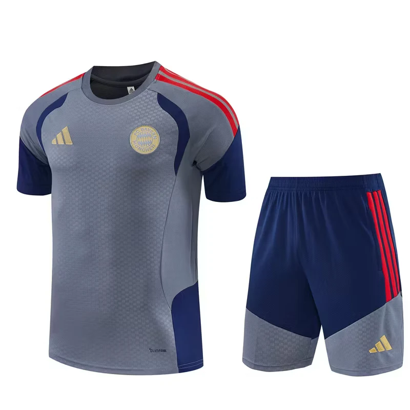 2026-27 Bayern Munich Dark Grey Short-Sleeve Training Jersey view 16