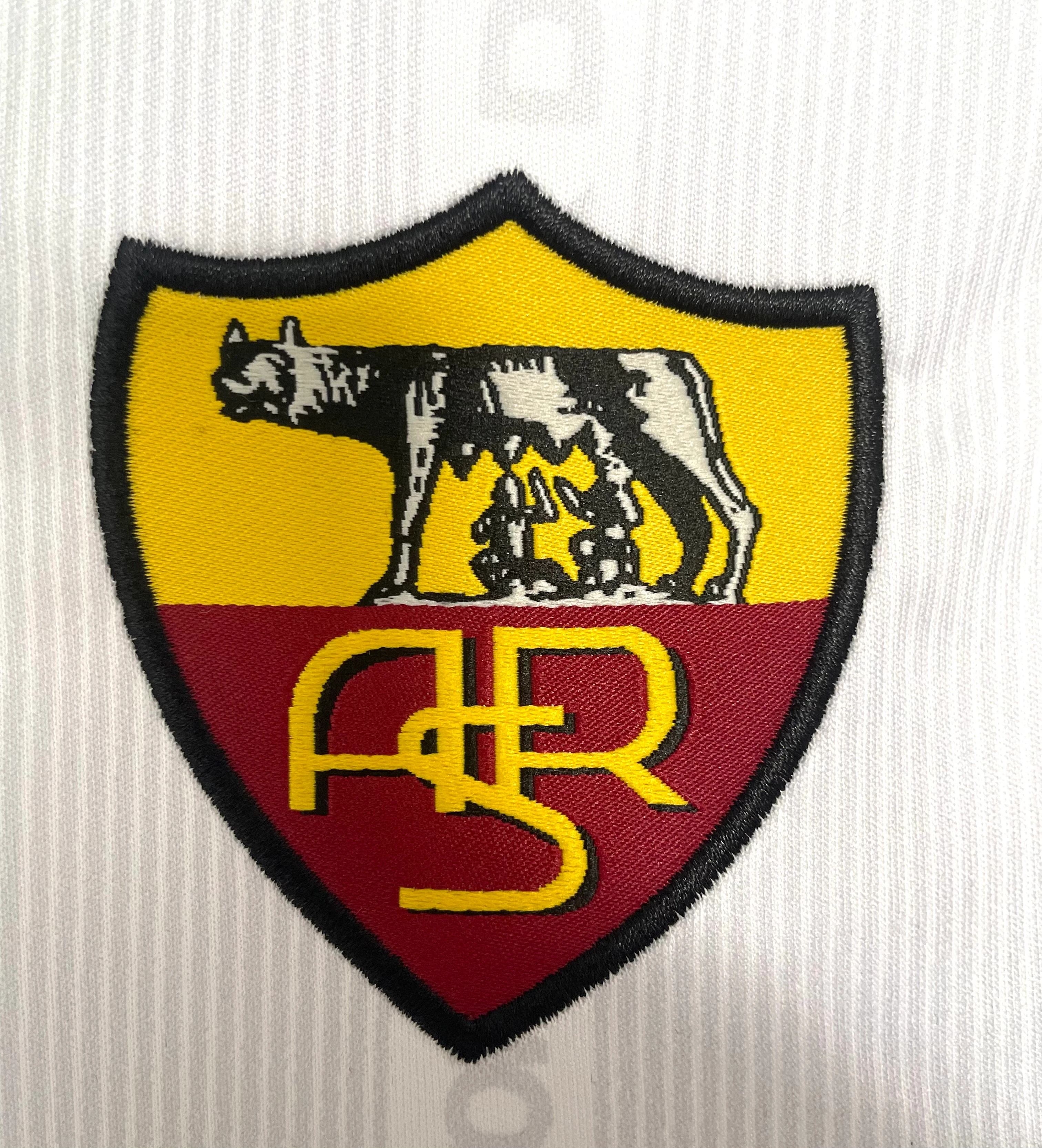 1999-00 Roma Away Retro Long-Sleeve Jersey view 6
