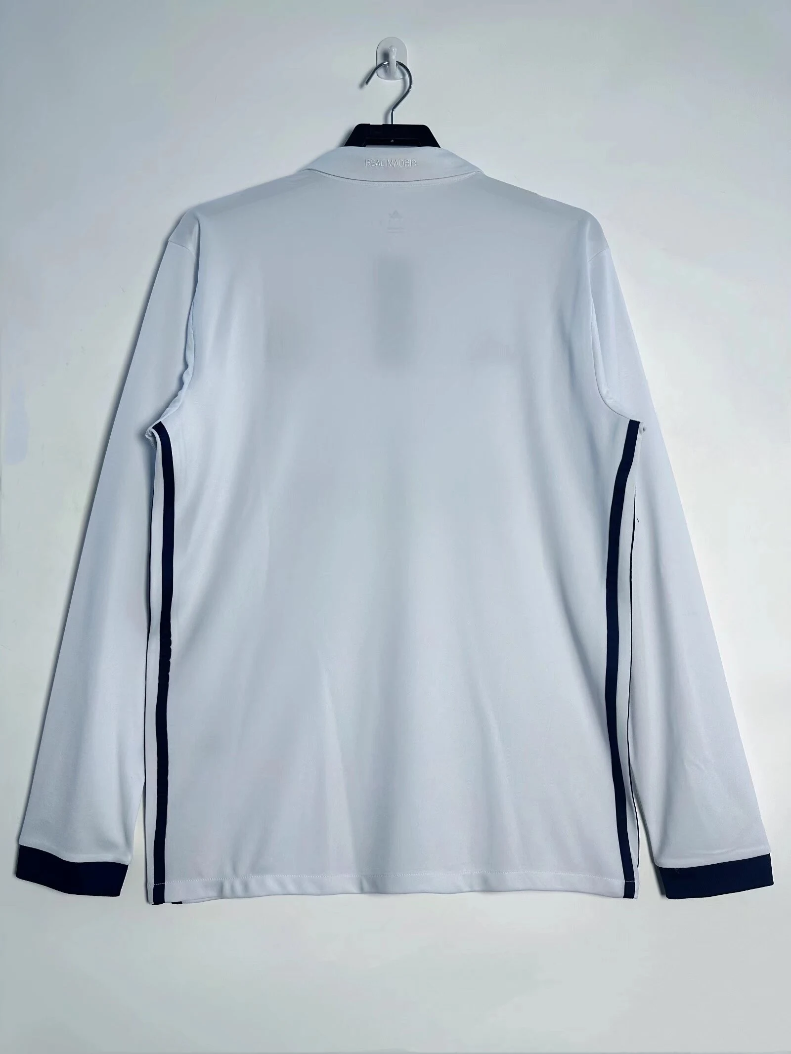 2016-17 Real Madrid Home Long Sleeve Retro Jersey view 2