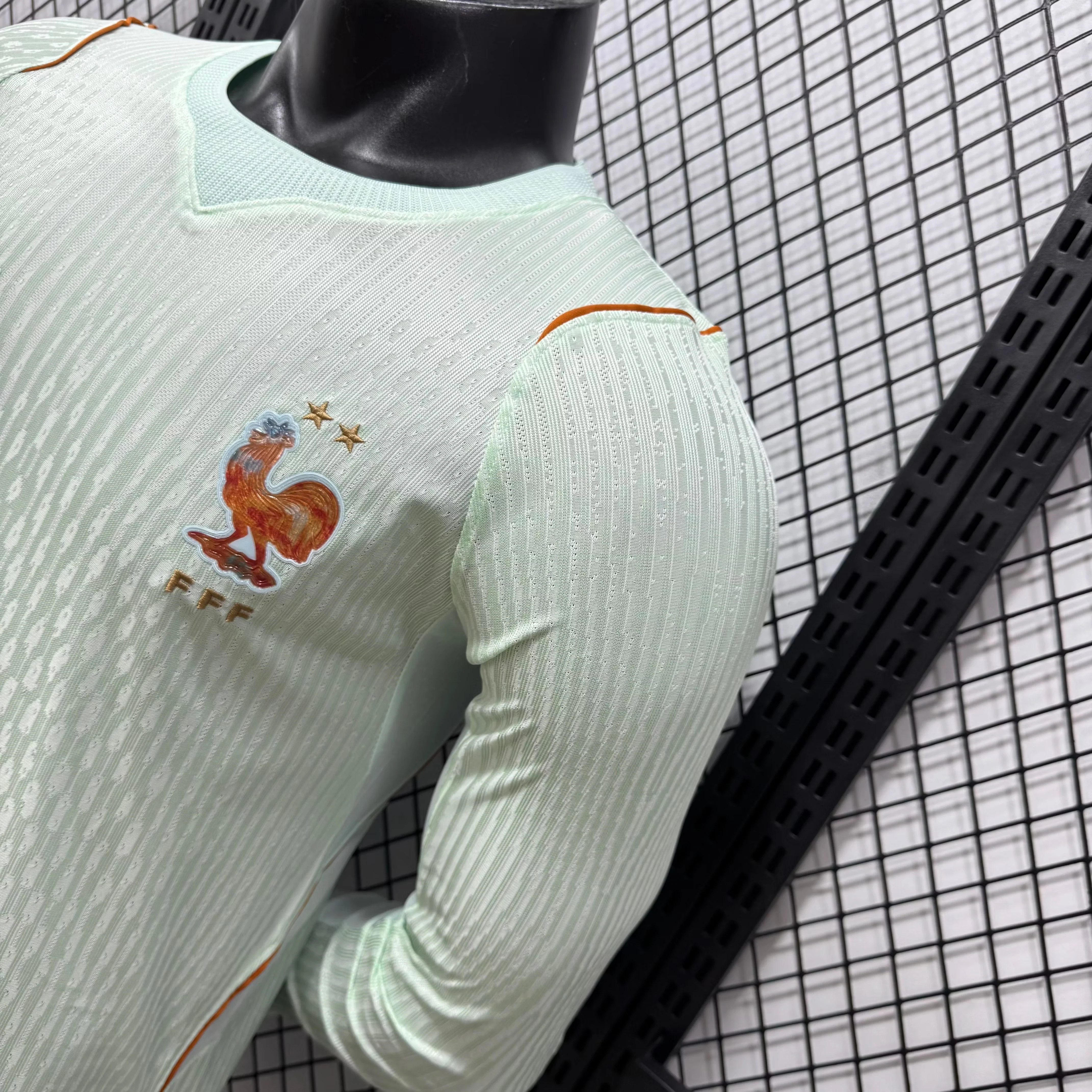 2026 France National Team Away Long-Sleeve Jersey – Player Version view 6