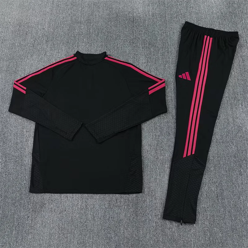 2026-27 Real Madrid Black Half-Zip Training Jersey view 18