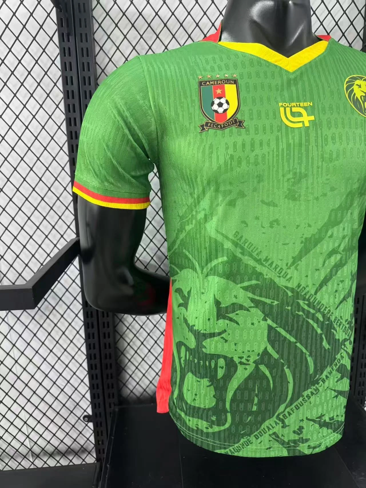 2025-26 Cameroon Home Jersey – Player Version view 6