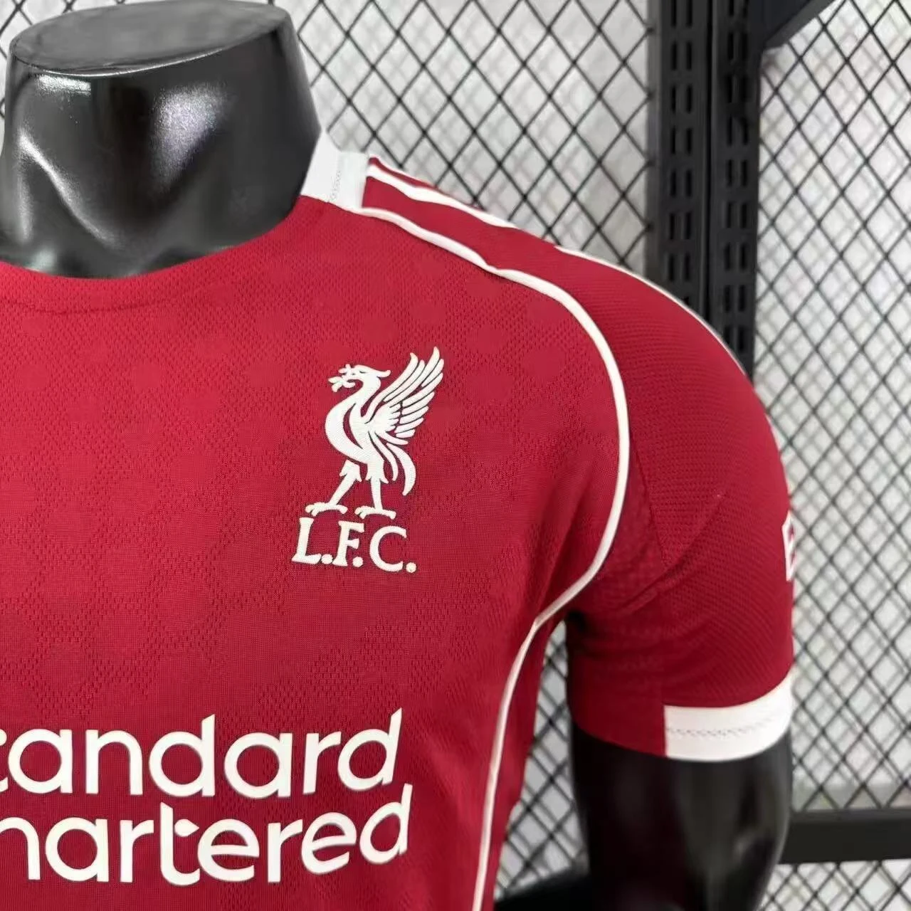 2025-26 Liverpool Home Kit - Player Edition view 7