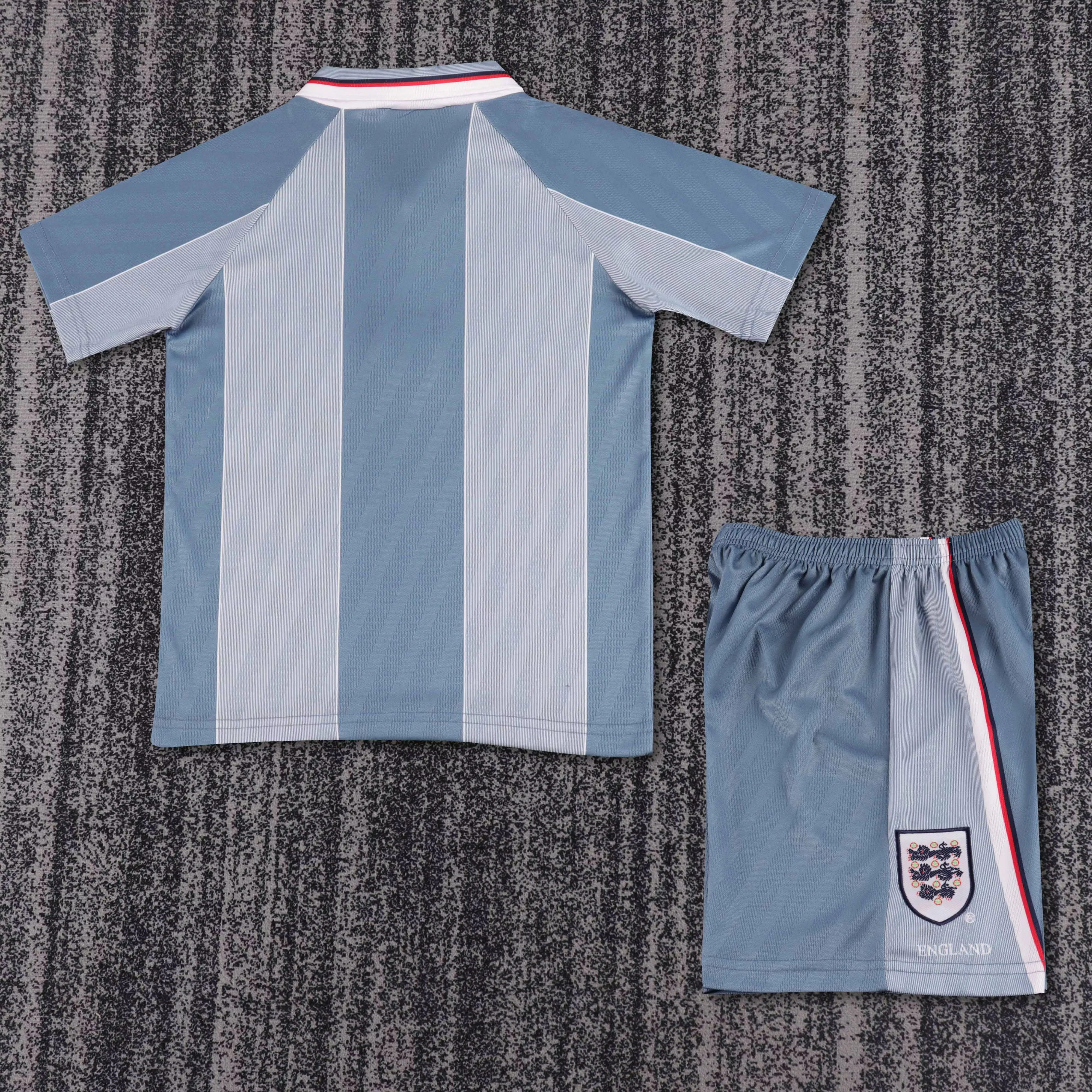 1996 England Away Retro Shirt - Kids Sizes view 2
