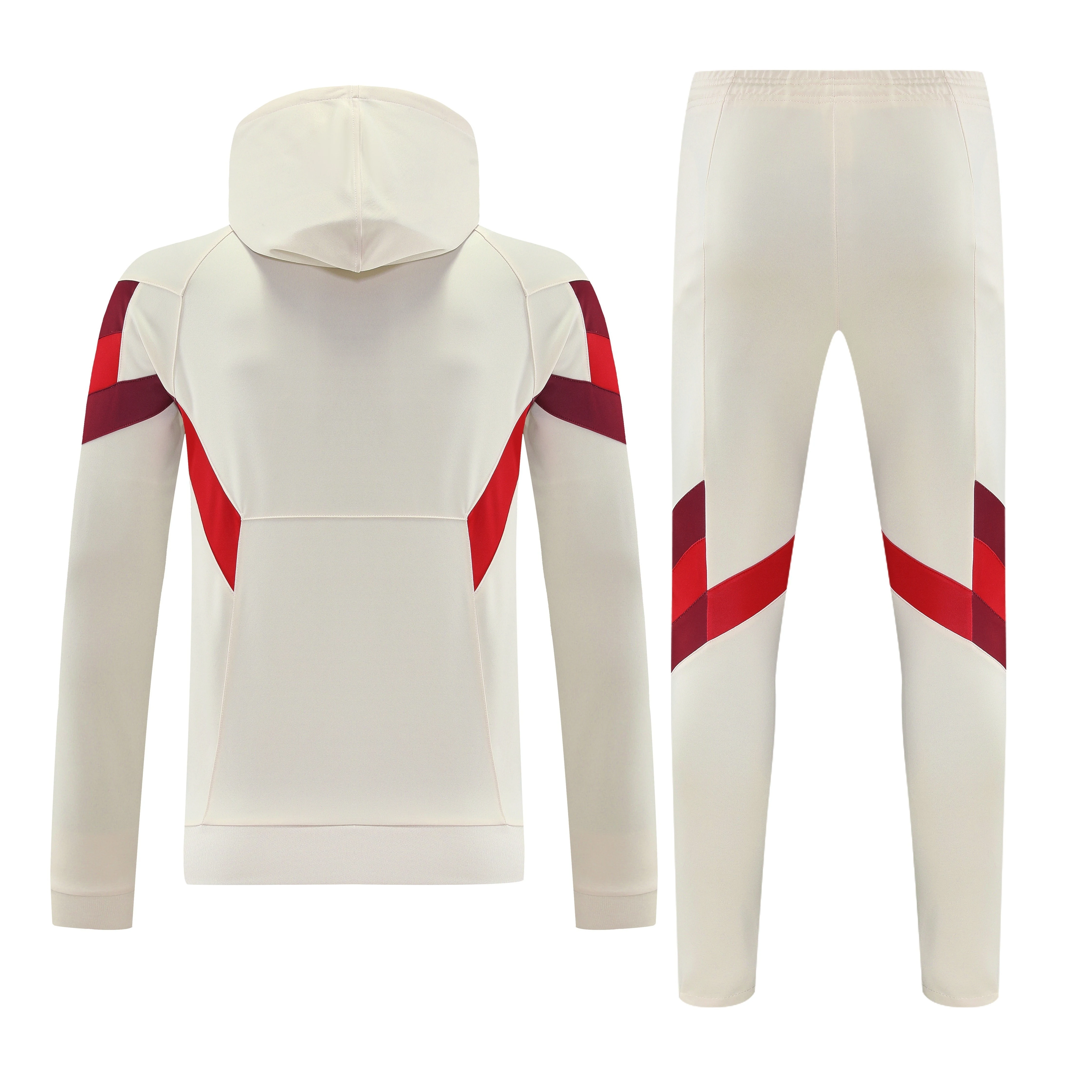 2025-26 Bayern Munich off-white training hooded jersey view 19