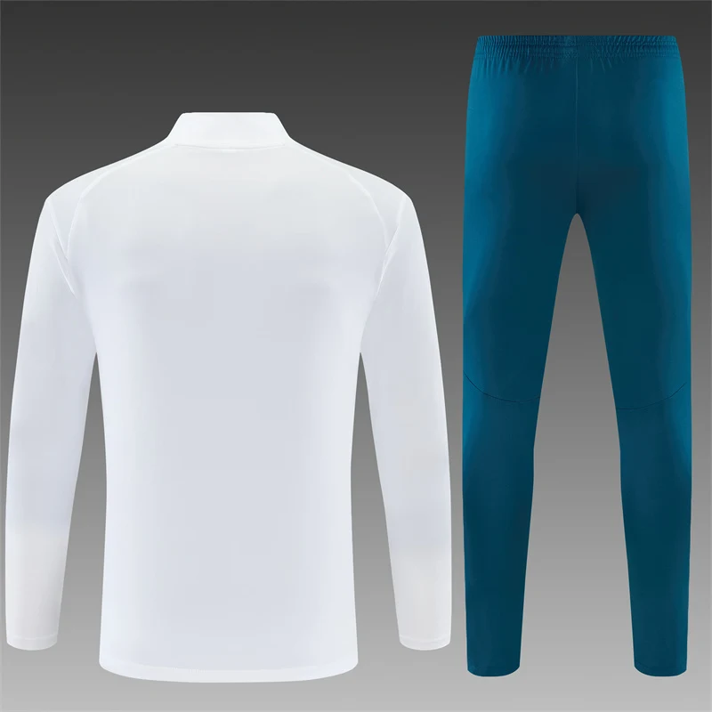 2026-27 Portugal White Half-Zip Training Jersey view 2