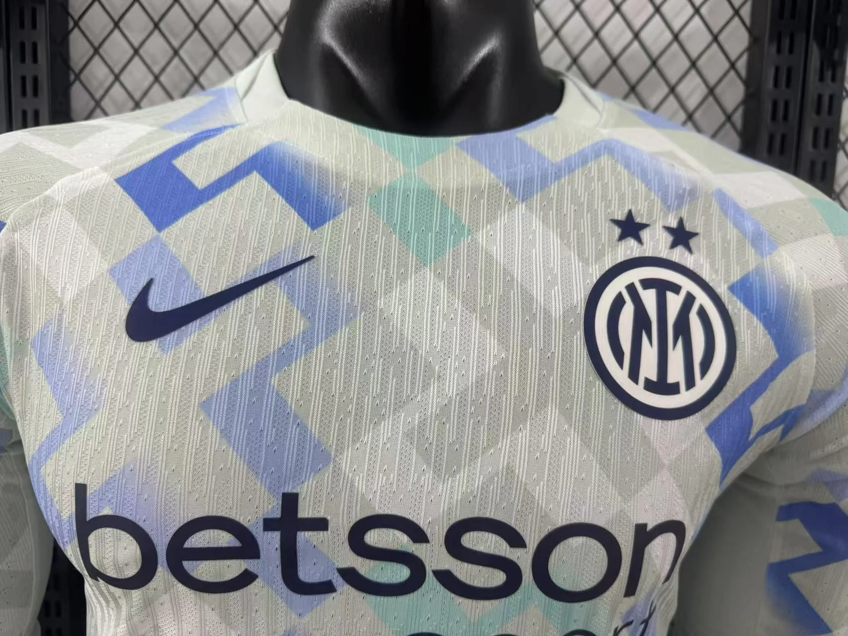 2025-26 Inter Milan Away Long-Sleeve Jersey — Player Version view 3