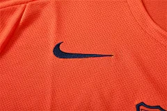 2025-26 Barcelona Orange T90 Short Sleeve Training Jersey view 12