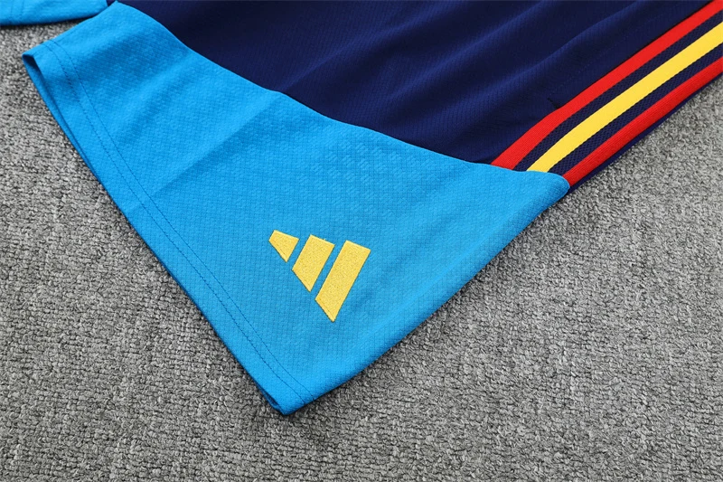 2026-27 Spain Lake Blue Short-Sleeve Training Jersey view 11