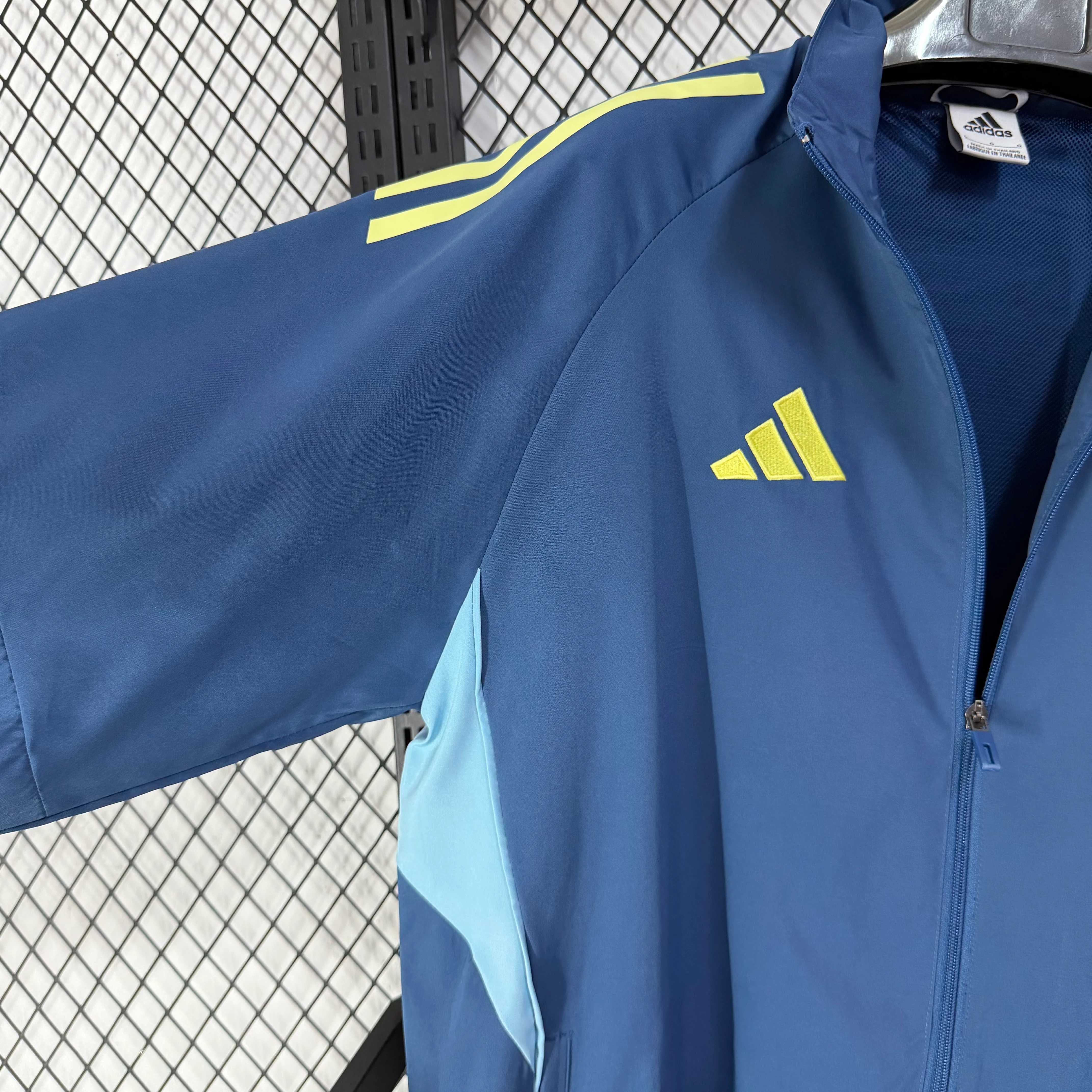 2025-26 Cougars Blue Training Waterproof Windbreaker view 3