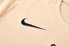 2025-26 Barcelona Beige Short Sleeve Training Jersey view 13