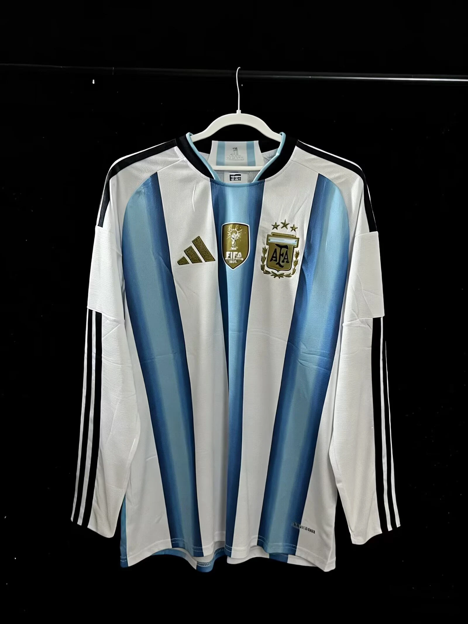 2026 Argentina Home Long-Sleeve Jersey - Fan Edition