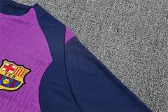 2025-26 Barcelona Purple Half-Dress Training Jersey view 10