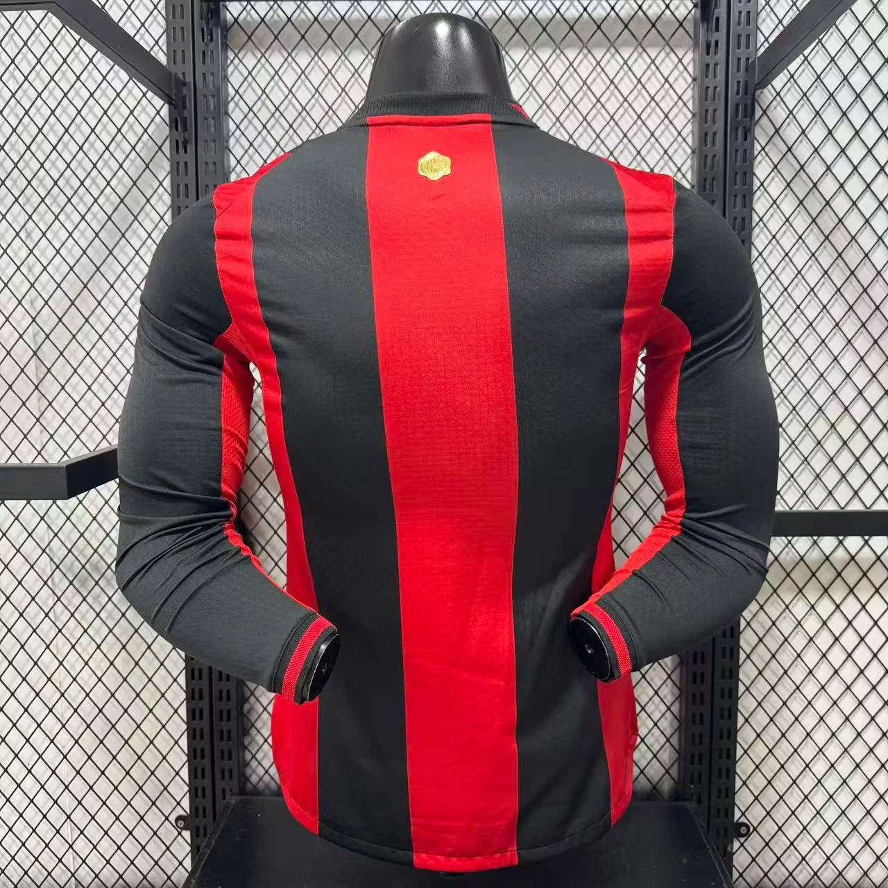 2026-27 AC Milan Home Long-Sleeve Jersey – Player Version view 5