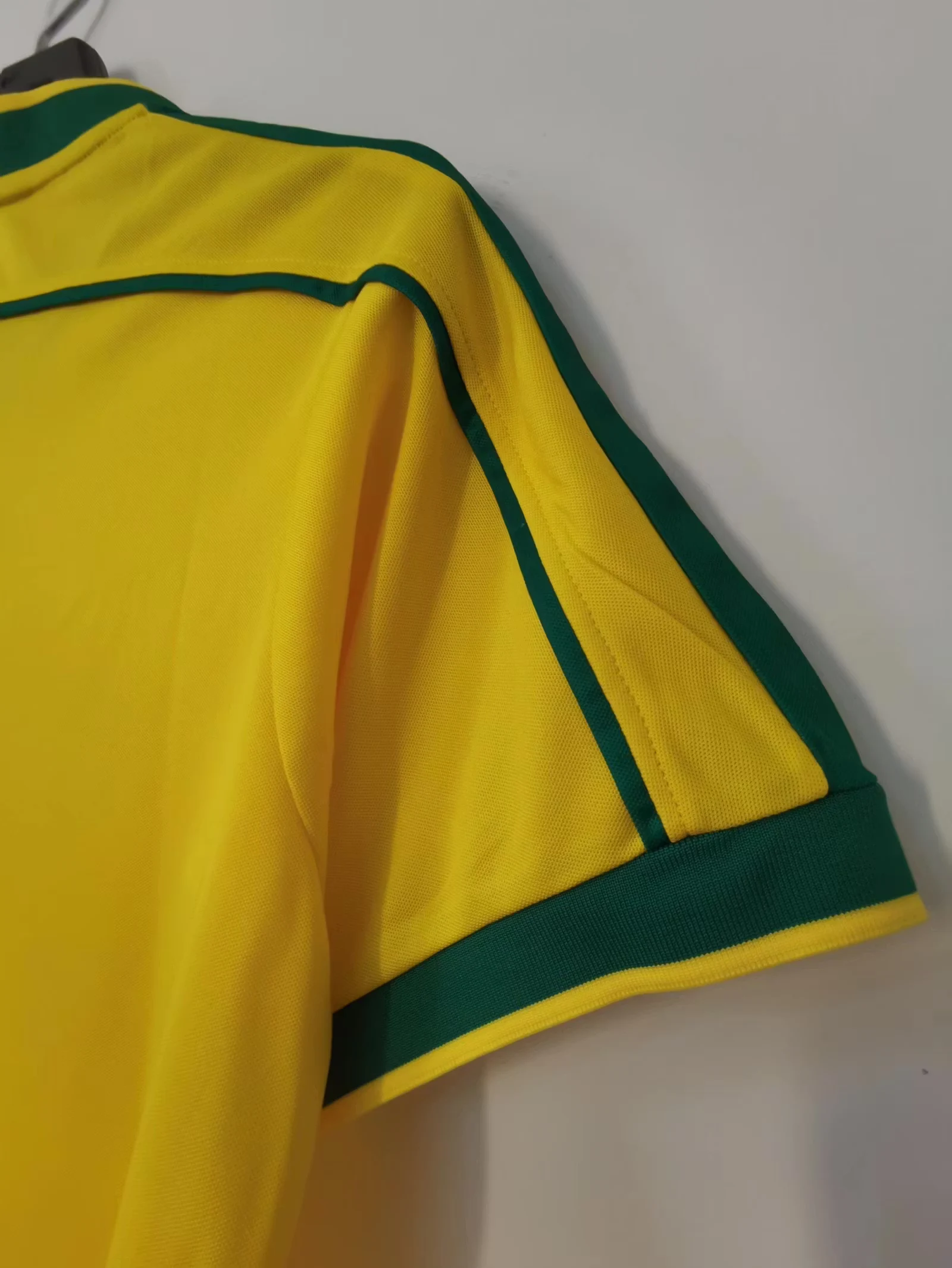 1998 Brazil Home Retro Jersey view 5