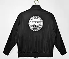 2025-26 Oasis Touring Flamebirds Sports Jacket Top view 2