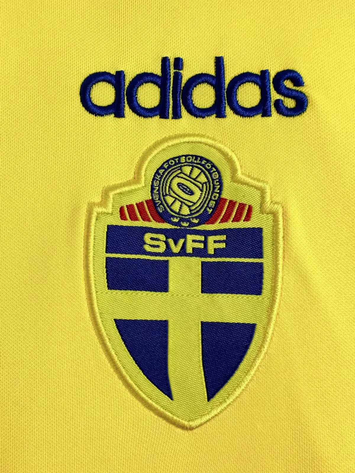 1994 Sweden Home Retro Jersey view 4