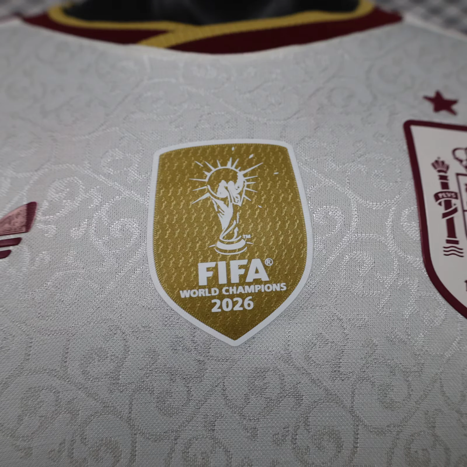 2026-27 Spain Away Long-Sleeve Jersey (Two Stars) – Player Version view 4