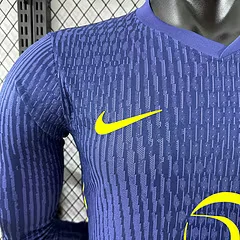 2025-26 Atletico Madrid Away Long Sleeve Shirt - Player Edition. view 4