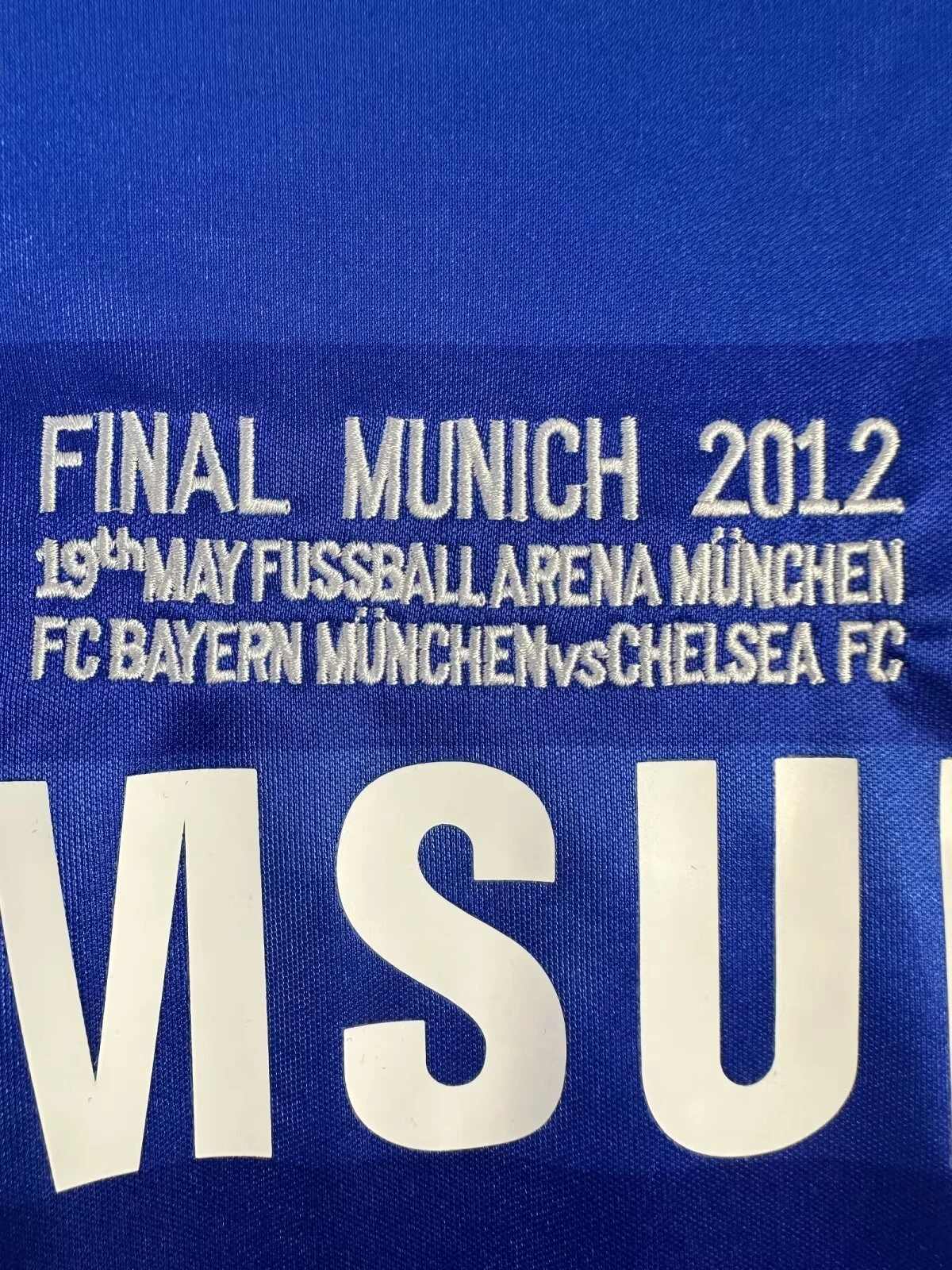 2011-12 Chelsea Home Long Sleeve Retro Shirt view 6