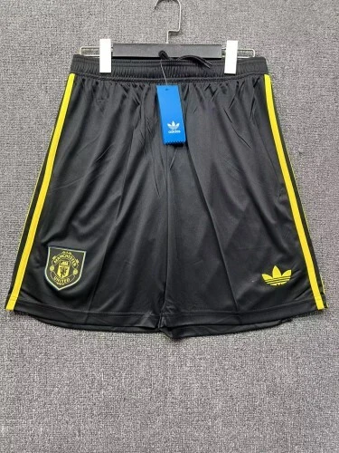 2025-26 Manchester United Away Jersey Shorts