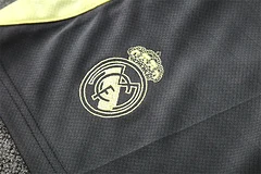 2025-26 Real Madrid dark grey short-sleeved training jersey view 13