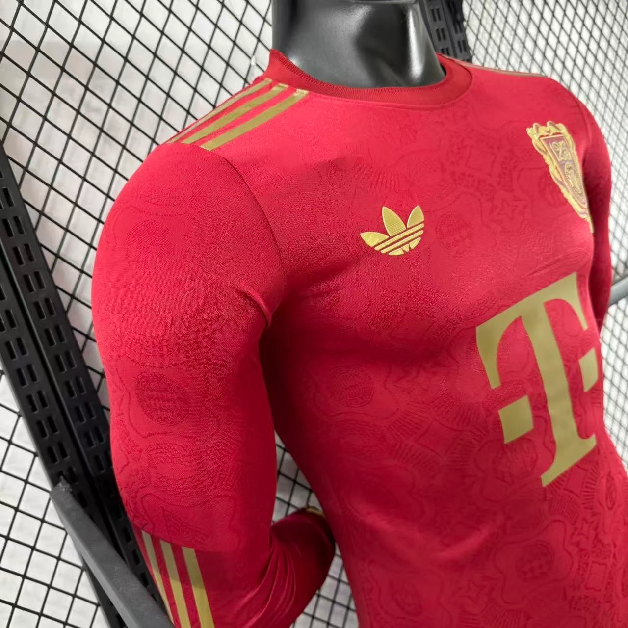 2025-26 Bayern Munich 125th Anniversary Long-Sleeve Jersey – Player Version view 8