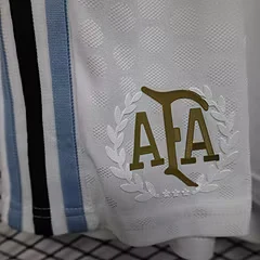 2025-26 Argentina White Shorts Jersey - Player Edition view 5