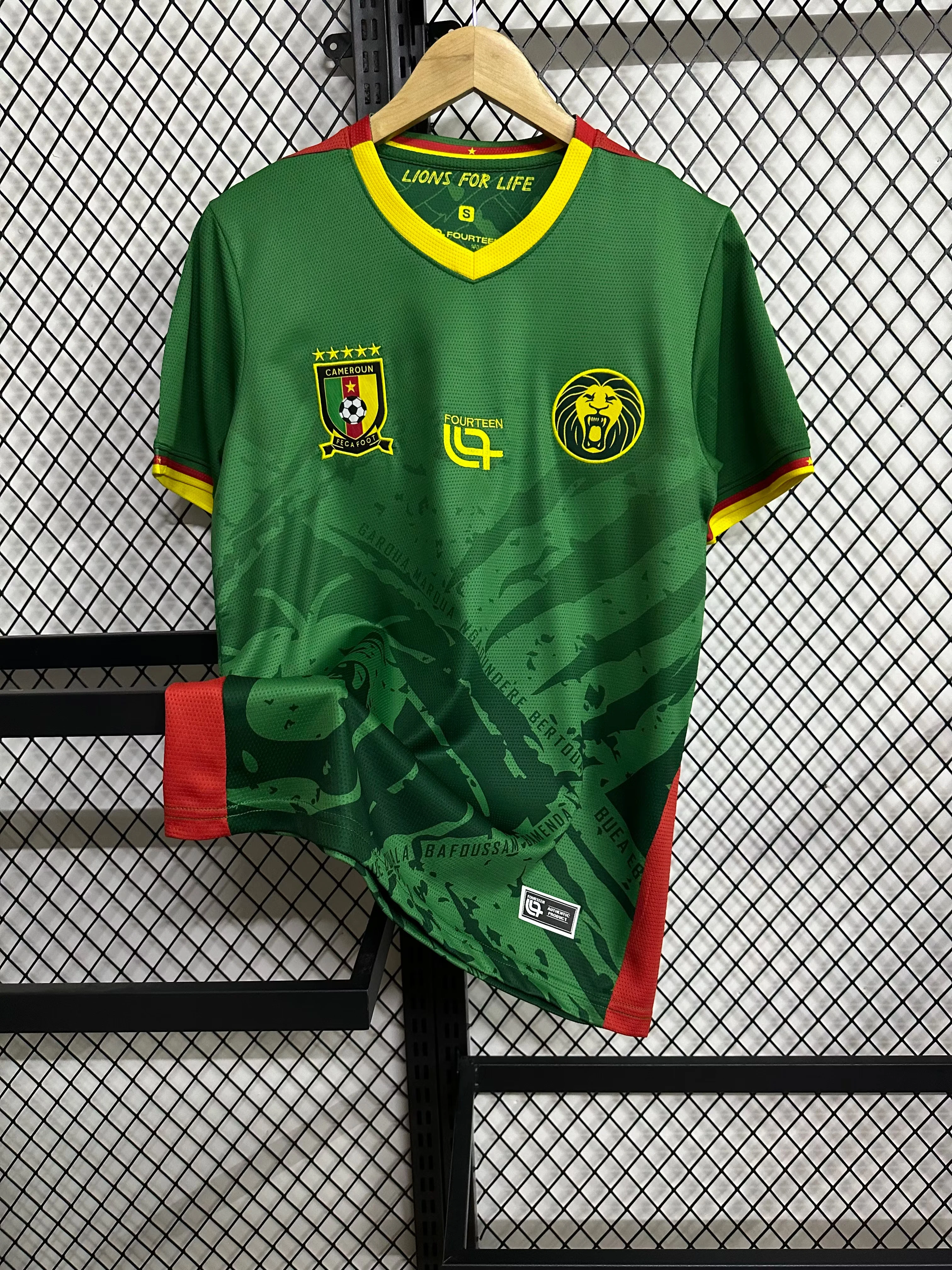 2025-26 Cameroon Home Jersey - Fan Edition