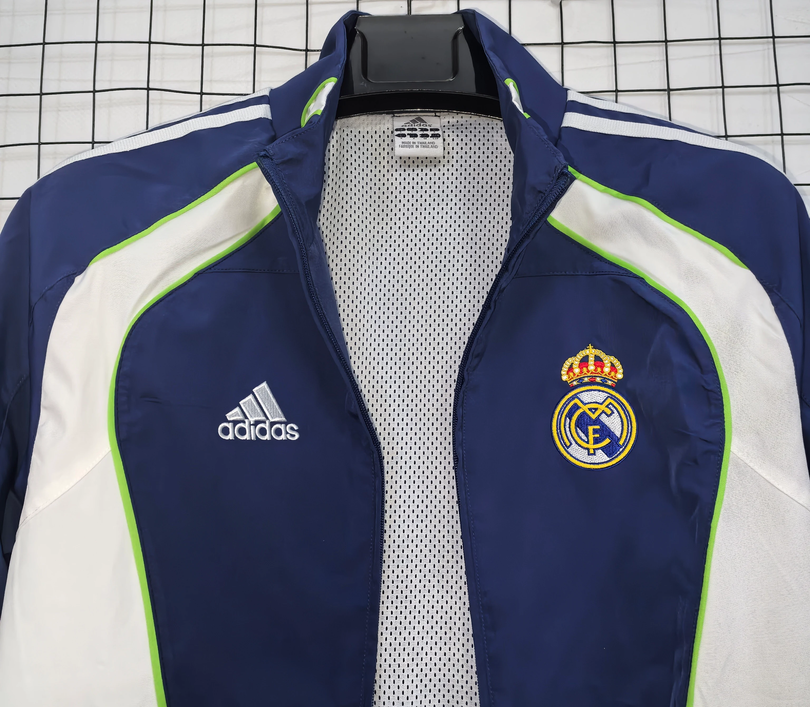 2026-27 Real Madrid Waterproof Training Windbreaker view 7