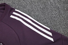 2025-26 Manchester United purple short-sleeved training shirt view 16