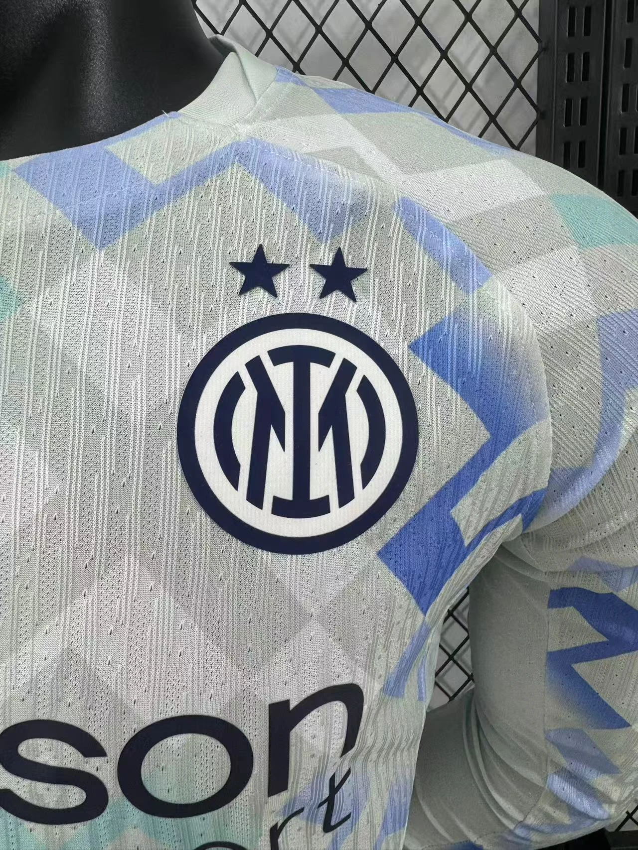 2025-26 Inter Milan Away Long-Sleeve Jersey — Player Version view 4